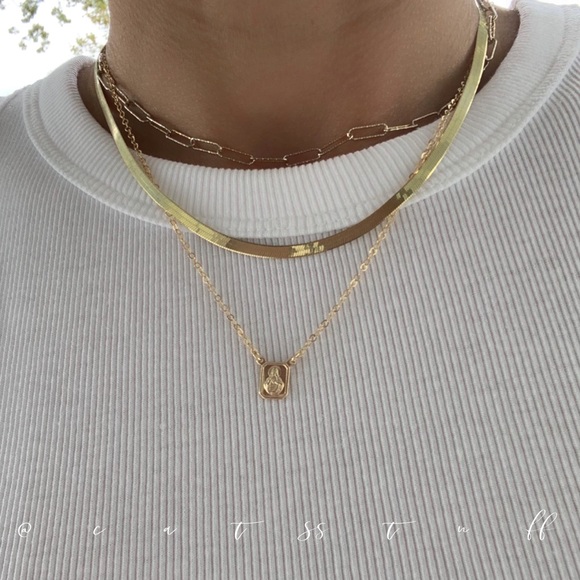 Petite Scapular Necklace - Picture 7 of 14